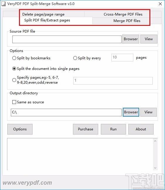 VeryPDF PDF Split-Merge下载,PDF文件拆分软件,PDF文件拆分