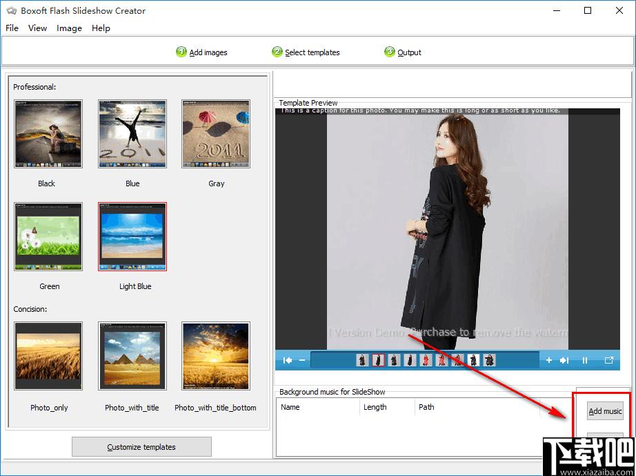 Boxoft Flash Slideshow Creator下载,幻灯片,动画制作,flsh动画